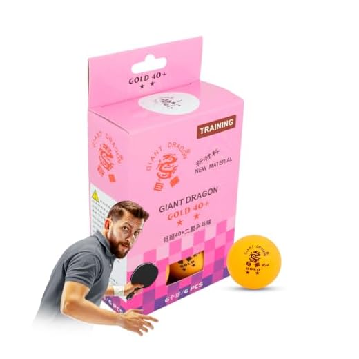 Bolas Tênis de Mesa Giant Dragon Gold 2 Estrelas 06und - LA