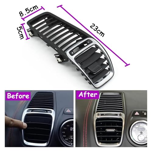 Rejillas aire acondicionado para Cayman 981 2012-2016 panel frontal 98155213104 6