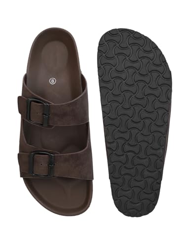 Image of FENTACIA Men Sandals | Lightweight | Padded and Comfortable | Birken Sandals For Dailywear and Regular Use and Casual Outings