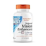Doctor's BEST Natural Vision Enhancers contain Lutemax 2020, Supports Eye Health, Sharper Vision, Helps Filter Out Blue-Light, 60 Softgels