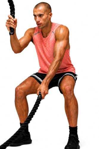 Image of TRUEREVO Men's Light Weight Dryfit Sports Tank Top Vest with Reflective Details for Running, Gym & Training
