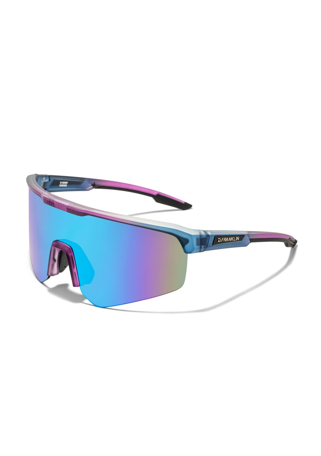 D.Franklin Gafas de sol deportivas - Resistentes y Ligeras - Ideal para actividades al aire libre - Modelo hurricane - Rectangular - Para Hombre y Mujer - Sunglasses
