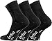 Produktbild FussFreunde 6 Paar, extraweiche Bambus-Socken mit kurzem Schaft,Kurzsocken,Quarter Socken und zusätzlicher Garantie (as3, numeric, numeric_43, numeric_46, regular, regular, Schwarz)