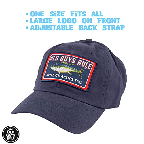 Old Guys Rule Men'S Baseball Cap, Still Chasing Tail - Gift For Dad, Grandpa, Husband, Father'S Day, Birthday, Holiday - Funny Novelty Hat For Fishermen, Outdoorsmen, Fishing Season, Summer thumb #2
