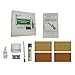 Instrument Clinic Saxophone Neck Cork Replacement Kit, Natural Cork