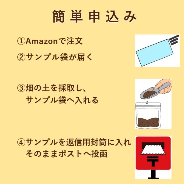 Amazon.co.jp: 土壌診断【畑の健康診断】家庭園芸／農業生産者向け土壌