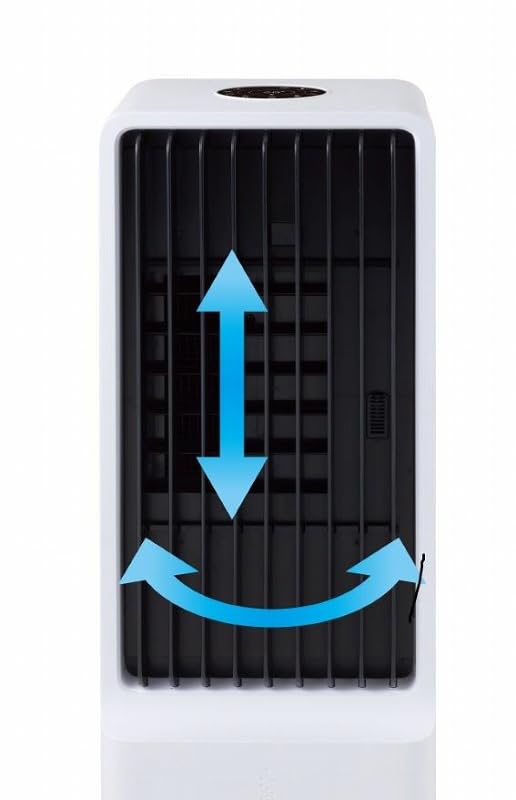 Amazon | 【セット品】ペルチェ式冷風扇 MA-871-WH 1台・ボタン電池