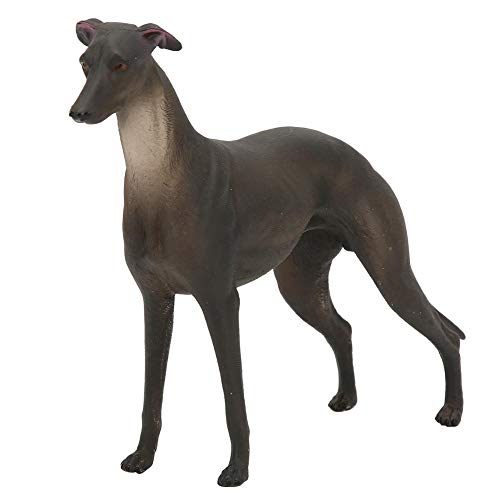 Simulación Animal Galgo Perro Figuras,Mini Realista Plástico Animal Perro Modelo Juguetes Animal Salvaje Modelo Niño Juguete Educativo Educación Temprana Juguete Sólido