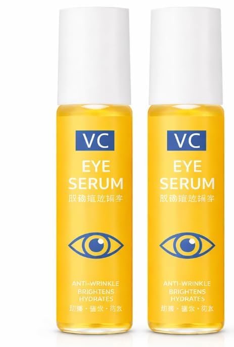 Vitamin C Brightening Eye Serum Hydrating Under Eye Skin Care Formula for Daily Use Suitable for All Skin Types-image-48