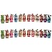 STOBOK Matryoshka Poupées Russes Porte-Clés Poupées Russes en Bois Porte-Clés, Lot de 24