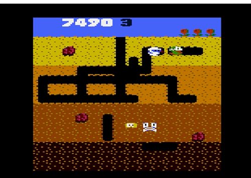 Image of DIG DUG 7800 - Atari 7800 Game Cartridge