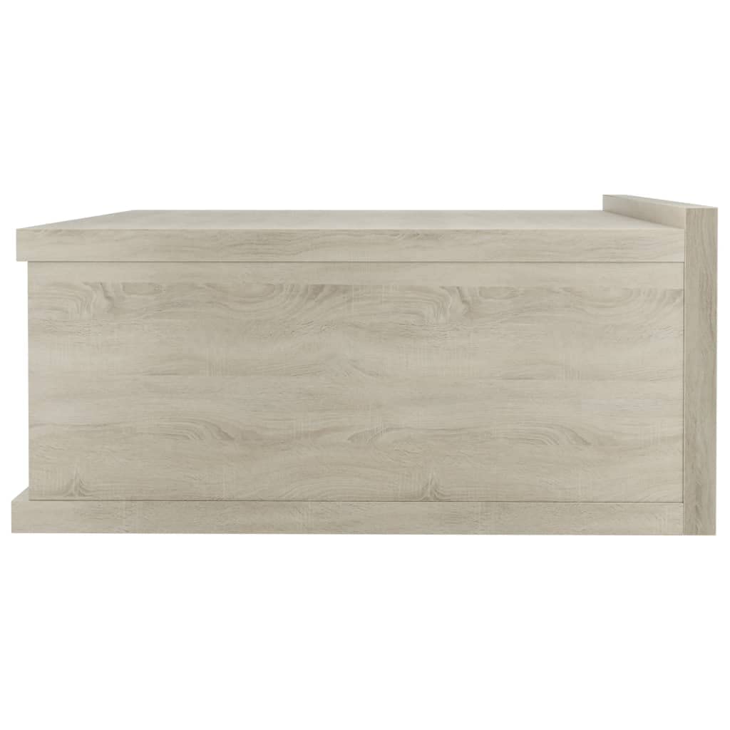 comodino camera da letto mobile camera da letto comodini camera Comodini Pensili 2 pz Rovere Sonoma 40x30x15 cm Truciolato Adatto a soggiorno, camera da letto, ufficio