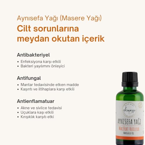 Dionesse 100% Doğal Aynısefa Yağı 50 ml - Ayak Mantarı Giderici, Doğal Antibakteriyel ve Onarıcı Cil