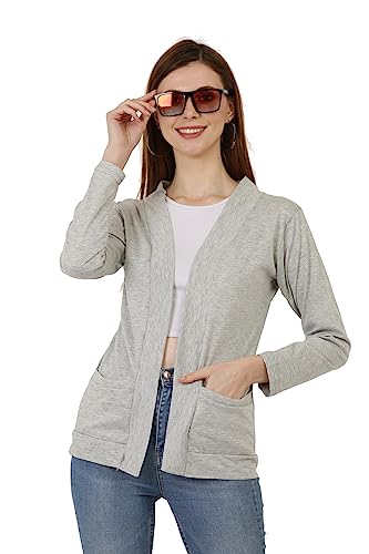 Image of Women's Cotton Pocket Shrug