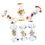 ancienne bouteille verre pharmacie Attrait artistique unique : couleurs vibrantes et motifs de bonbons réalistes créent une pièce de décoration accrocheuse qui se démarque et ajoute une touche d'élégance ludique à votre espace ou - donnant le choix, ornement de bonbons, bonbons en verre