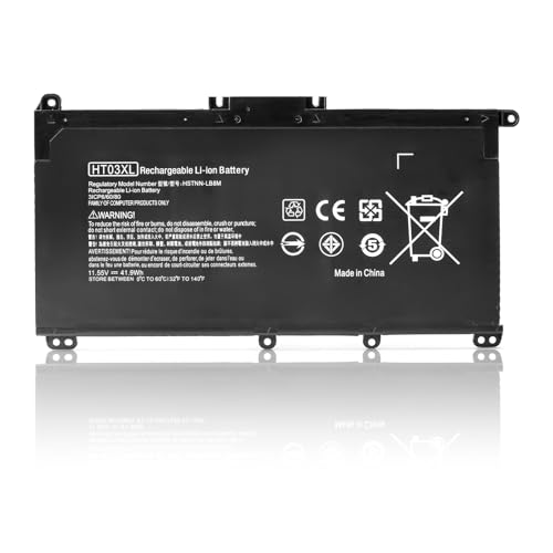 BIUBOTY HT03XL Battery Compatible with HP Pavilion 14-CE 14-CF 15-CS 15-DA 15-DB 17-BY 17-CA 250 G7 255 G7 Laptop Battery HT03XL[11.55V/3630mAh]