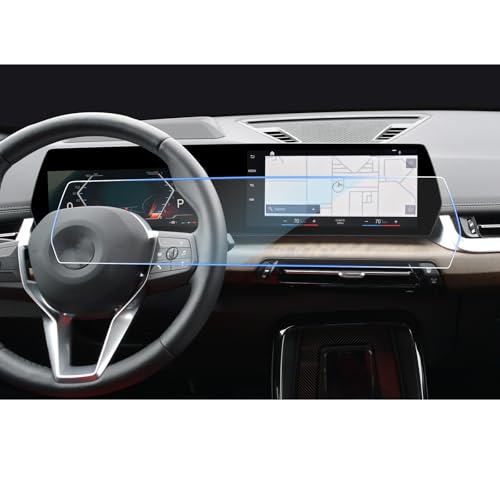 Verre trempé BMW X2 X1 2024 protection d'écran ultra transparente haute résistance anti-choc