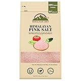 Himalayan Chef Pure Himalian Pink Salt, Natural Fine Salt 1 Pound, Pure Crystal Salt