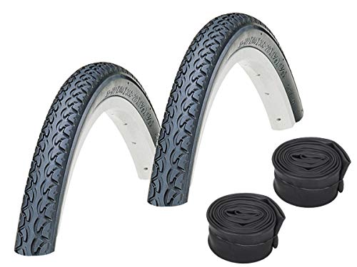 KENDA Set: 2 x K197 schwarz 40-622 (700x38C) 28' Fahrradreifen + Conti...
