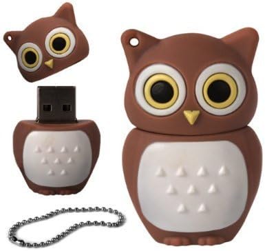 8GB Novelty Cute Brown Owl USB 2.0 Flash Drive Data Memory Stick Device