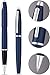Cross Calais Refillable Gel Ink Rollerball Pen, Medium Rollerball, Includes Premium Gift Box - Matte Metallic Blue