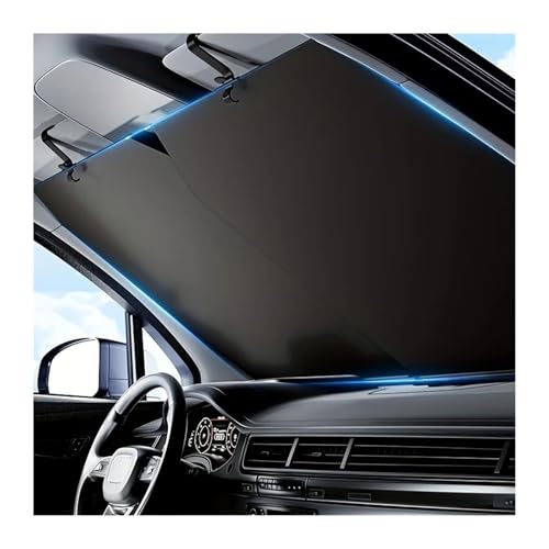 Pare-soleil rétractable pliable pour ne plus brûler votre volant - 4