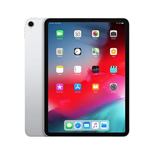 Apple iPad Pro (11 pouces, Wi‑Fi, + Cellular 64Go) - Argent (Dernier Modèle)