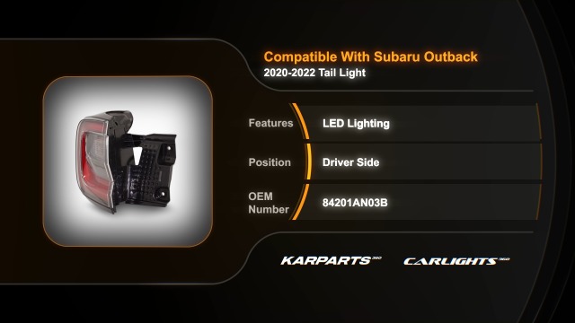 Amazon.com: KarParts360 For Subaru Outback 2020 21 22 23