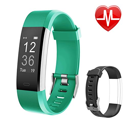 Letsfit Fitness Tracker HR, Activity Tracker Watch with Heart Rate Monitor, IP67 Standard