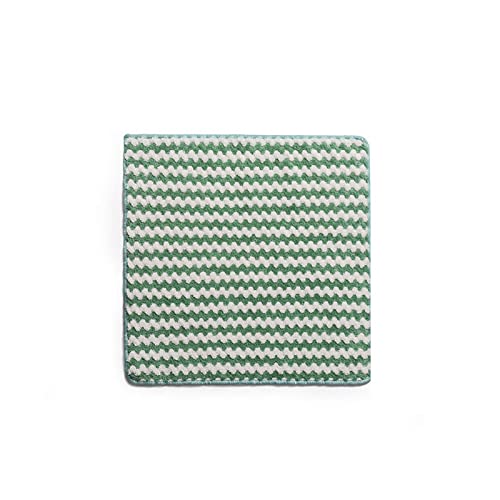 Paño de limpieza de microfibra absorbente para platos y toallas de secado de cocina, toallas de secado rápido, toallitas para ropa (A, talla única)