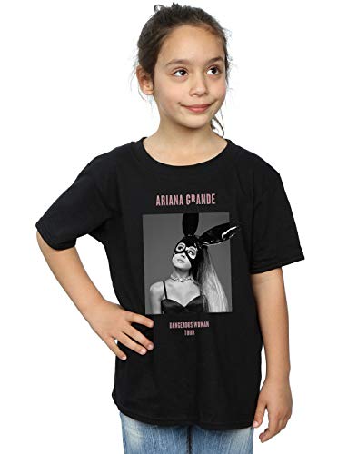 Ariana Grande Girls Dangerous Woman T-Shirt 9-11 Years Black