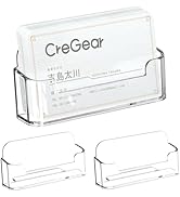 Amazon | CreGear アクリル 名刺スタンド 六個セット 名刺立て カード