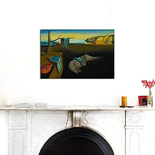 Cuadro de Salvador Dalí en lienzo de 25x70 cm para decorar salones modernos 3