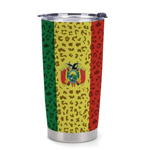 Portavasos para carro con diseño Leopardo Bolivia 4 piezas miniatura 1