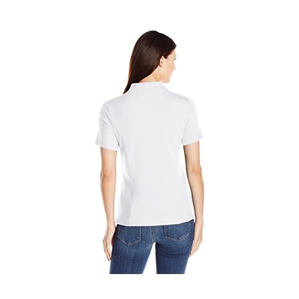 Riders-by-Lee-Indigo-Womens-Short-Sleeve-Polo-Shirt Riders by Lee Indigo womens Short Sleeve Polo Shirt , Arctic White , Medium