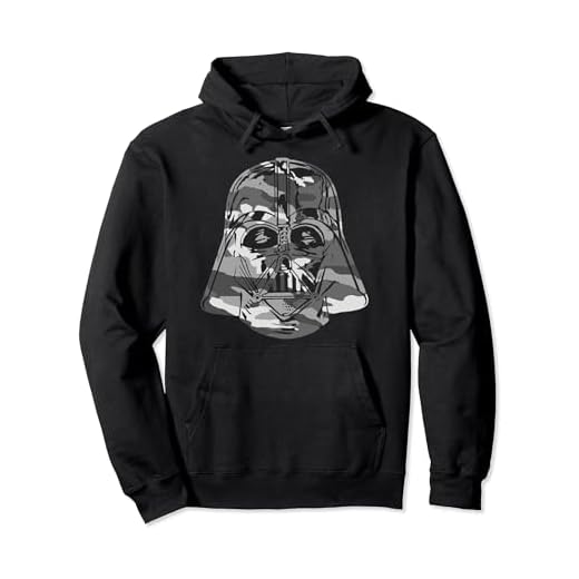 Star Wars Darth Vader Grey Camo Helmet Sudadera con Capucha