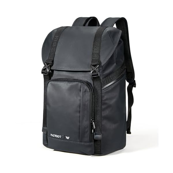 Black-Mens-Backpack-for-Work-Laptop-Backpacks-Heavy-Duty-Casual-Daypack-for-16-Water-Resistant-Back-Packs-for-Travel-Women-College HIMZ WARRIOR Black Mens Backpack for Work Laptop Backpacks Heavy Duty, Casual Daypack for 16" Water Resistant Back Packs for Travel, Women College