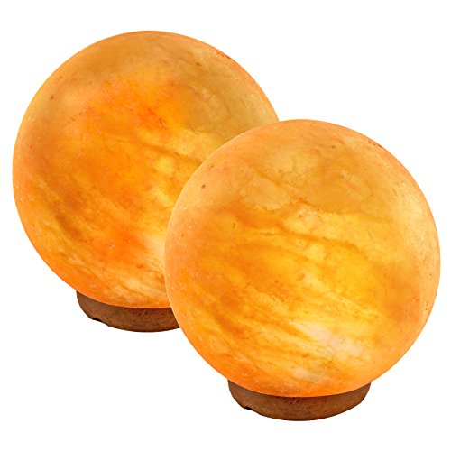 Crystal Allies: Himalayan Salt Lamp with Dimmable Switch and 6' UL-Listed Cord - Choose Your Style & Quantity