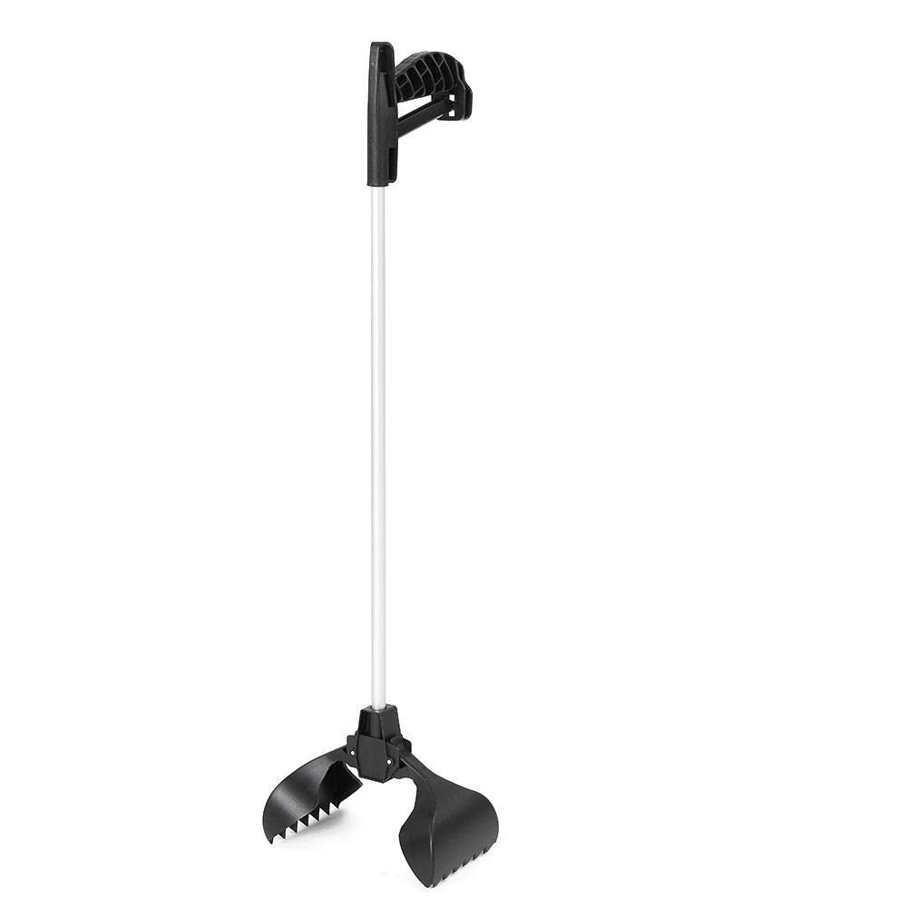Outil de ramassage facile de crottes de chien Scooper avec poignée à longue portée pour ramasser les déchets