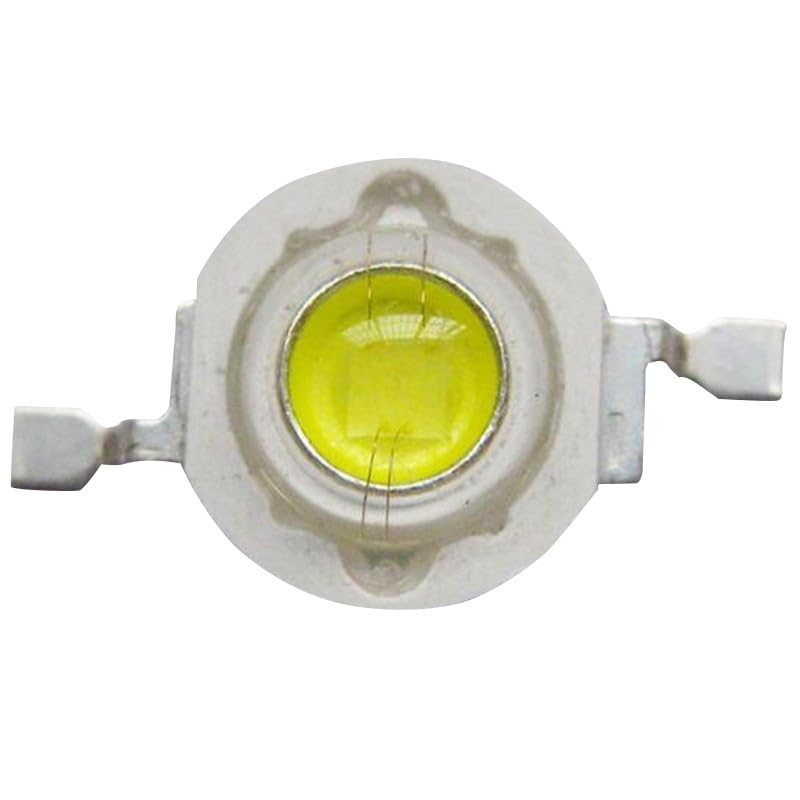 LOTOAK3W LED Chip High Power Bead LED Lamp Pure White/warm White 700mA 3-3.6V 280-320LM America Bridgelux 45mil 100PCS (Color : Warm white3000-3200k, Size : 3W)