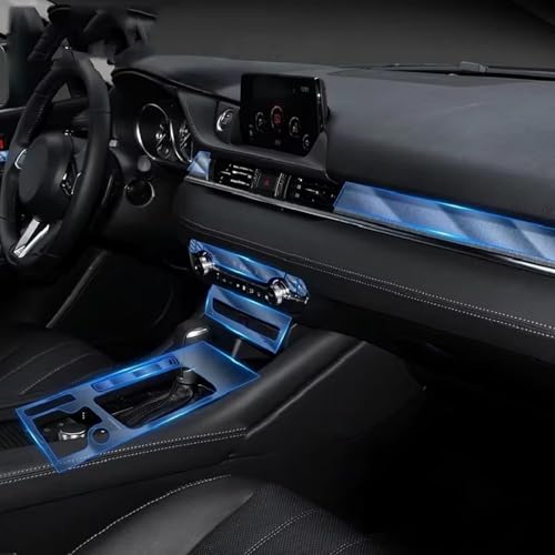 Film TPU haut de gamme protection console Mazda 6 finition invisible
