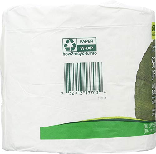 Image of Seventh Generation Bathroom Tissue, 2-ply, 500 count, 1 Roll