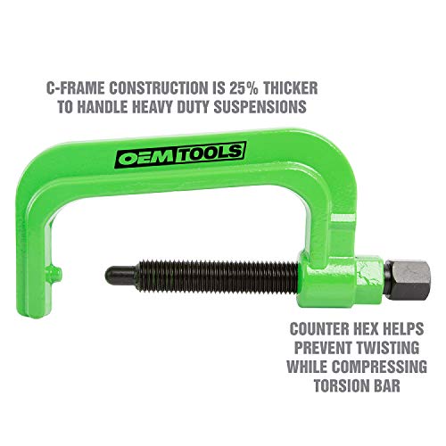 OEMTOOLS 37278 Torsion Bar Unloading Tool, Torsion Bar Tool, Torsion Key Removal Tool, Torsion Key Tool, Torsion Spring Replacement, Torsion Bar Kit - Thumbnail 4