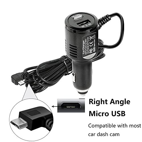 Micro USB Dash Cam Caricabatteria da auto da 12 V