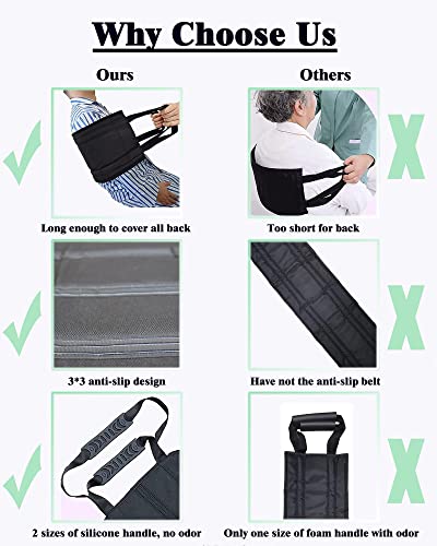 Kelbbo Transfer Belts For Lifting Seniors Elderly Safety Lifting Aids Home Bed Assist Handle Back Lift Mobility Belt For Patient Care #TOP3