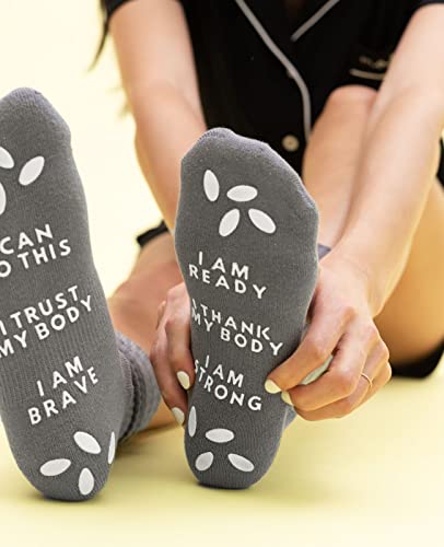 Affirmation Hospital Socks For Labor and Delivery - Non Skid Grip Socks For Moms 5