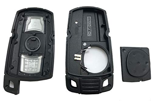 Boîtier de remplacement clé BMW X3 X5 E90 E92 E93 coque télécommande 3 boutons - 2