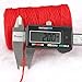 KINGLAKE 328 Feet Natural Jute Twine Best Arts Crafts Gift Twine Christmas Twine Durable Packing String,Red