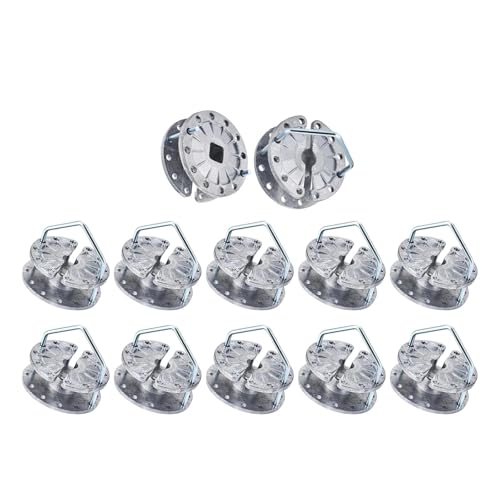 Ysyqkn 12-teiliges Set Ratschendrahtspanner für Elektrozäune im Garten