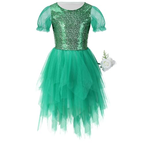 Girls' Sparkle Sequin Tulle Dress (3-12Y)